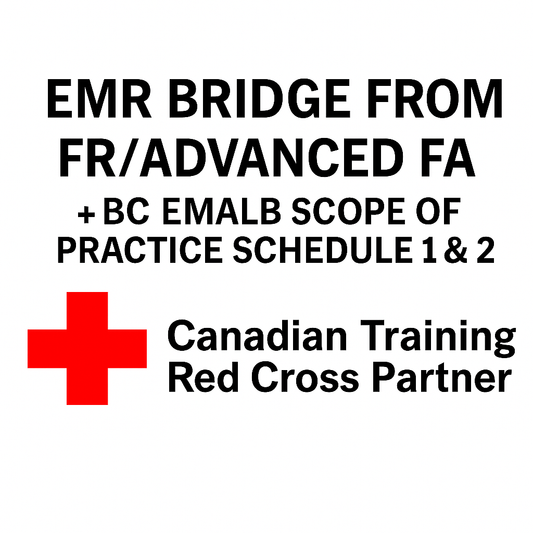 EMR Bridge from FR/Advanced FA + BC EMALB Scope of Practice Schedule 1 & 2