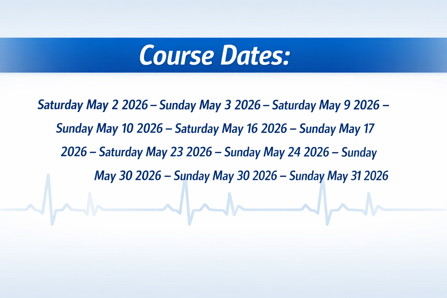 PART-TIME - Emergency Medical Responder (EMR) + BC EMALB Scope of Practice Schedule 1 & 2