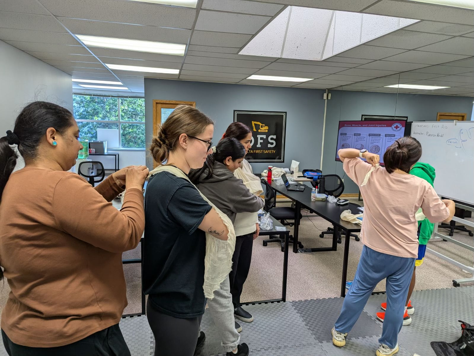 Onsite First Aid Training CPR AED Training Course DELTA FIRST SAFETY Onsite first aid training cpr aed training course delta first safety